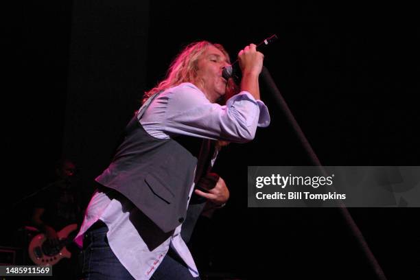 Ed Rolland of Collective Soul performs on October 10th, 2008 in New York City.