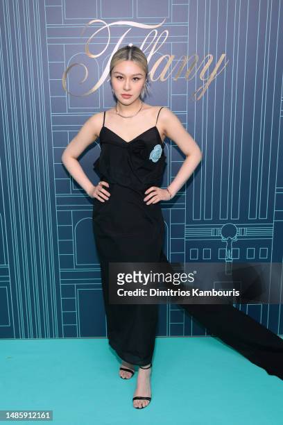 Natasha Lau attends as Tiffany & Co. Celebrates the reopening of the NYC Flagship store, The Landmark on April 27, 2023 in New York City.