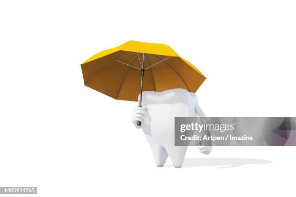 3d, character, illustration, object - dental impression stock illustrations
