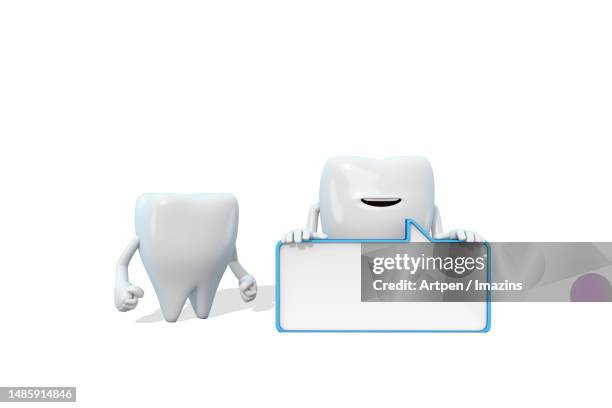 3d, character, illustration, object - dental impression stock illustrations