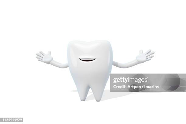 3d, character, illustration, object - dental impression stock illustrations