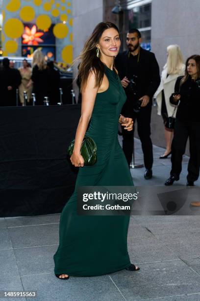 Phoebe Tonkin attends as Tiffany & Co. Celebrates the reopening of NYC Flagship store, The Landmark on April 27, 2023 in New York City.