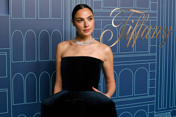 Gal Gadot attends the reopening of The Landmark at Tiffany & Co 5th Avenue on April 27, 2023 in New York City.