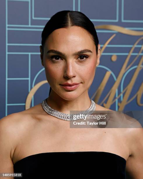 Gal Gadot attends the reopening of The Landmark at Tiffany & Co 5th Avenue on April 27, 2023 in New York City.