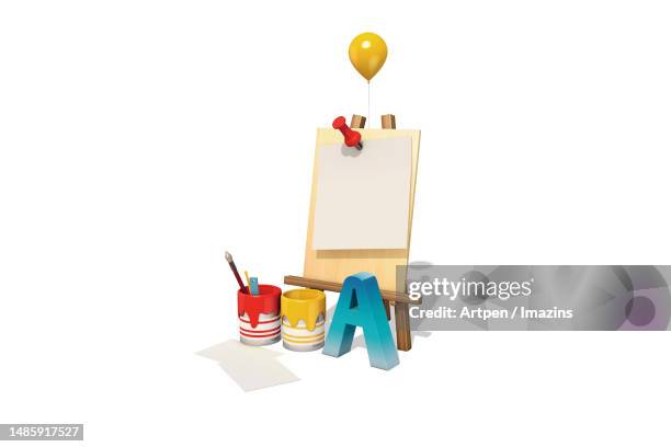 3d, character, illustration, object - art class stock illustrations