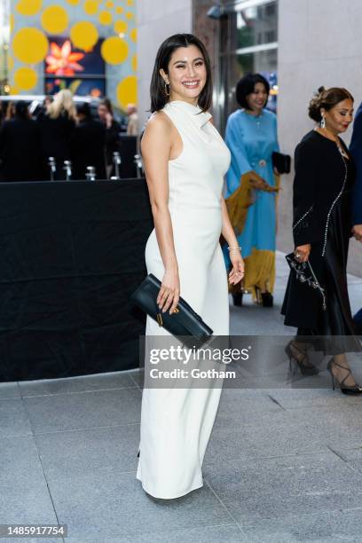 Praya Lundberg attends as Tiffany & Co. Celebrates the reopening of NYC Flagship store, The Landmark on April 27, 2023 in New York City.