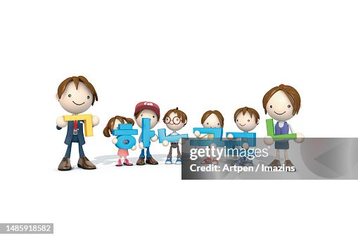 3D, character, illustration, object 3D, character, illustration, object
