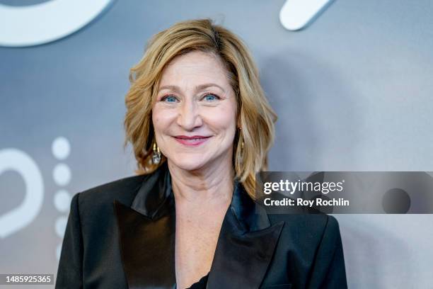 Edie Falco attends the Peacock's "Bupkis" World premiere at The Apollo Theater on April 27, 2023 in New York City.