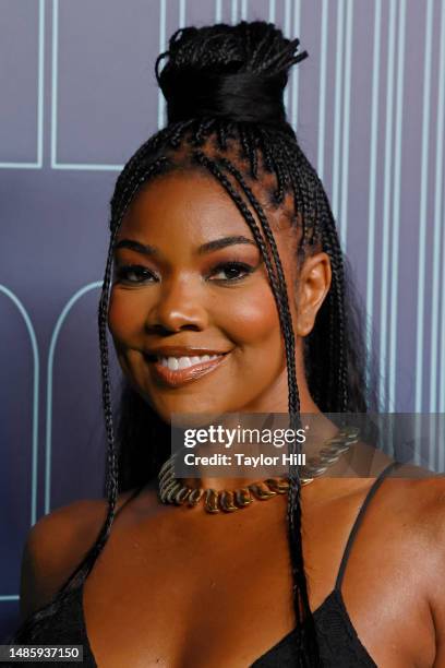 Gabrielle Union attends the reopening of The Landmark at Tiffany & Co 5th Avenue on April 27, 2023 in New York City.