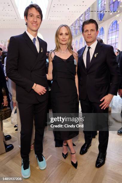 Anthony Ledru, President & CEO of Tiffany & Co., Eileen Gu and News  Photo - Getty Images