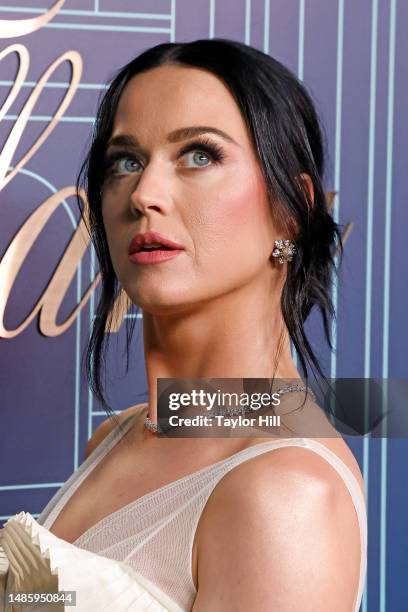 Katy Perry attends the reopening of The Landmark at Tiffany & Co 5th Avenue on April 27, 2023 in New York City.