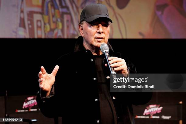 Tommy Mottola attends the "Thalia's Mixtape: The Soundtrack Of My Life" exclusive screening at Hudson Yards on April 27, 2023 in New York City.