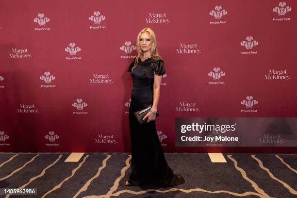 Kate Moss attends the 2023 The Prince's Trust Gala at Cipriani South Street on April 27, 2023 in New York City.