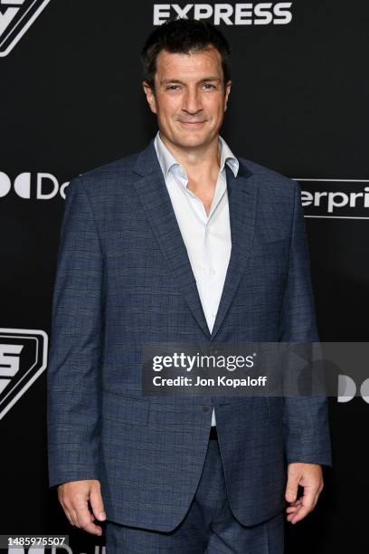Nathan Fillion attends the world premiere of Marvel Studios' "Guardians Of The Galaxy Vol. 3" at Dolby Theatre on April 27, 2023 in Hollywood,...
