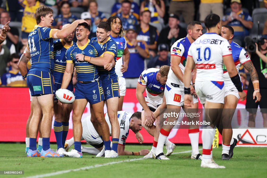 NRL Rd 9 - Eels v Knights