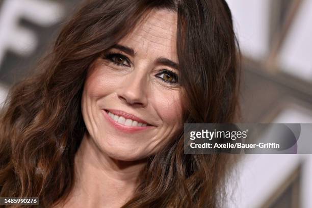 Linda Cardellini attends the World Premiere of Marvel Studios' "Guardians of the Galaxy Vol. 3" on April 27, 2023 in Hollywood, California.