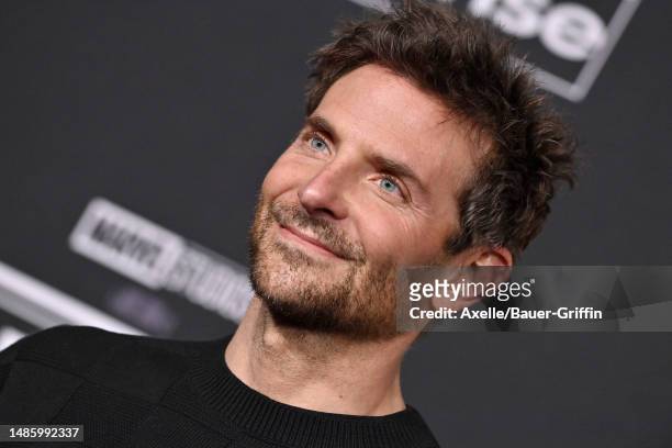 Bradley Cooper attends the World Premiere of Marvel Studios' "Guardians of the Galaxy Vol. 3" on April 27, 2023 in Hollywood, California.