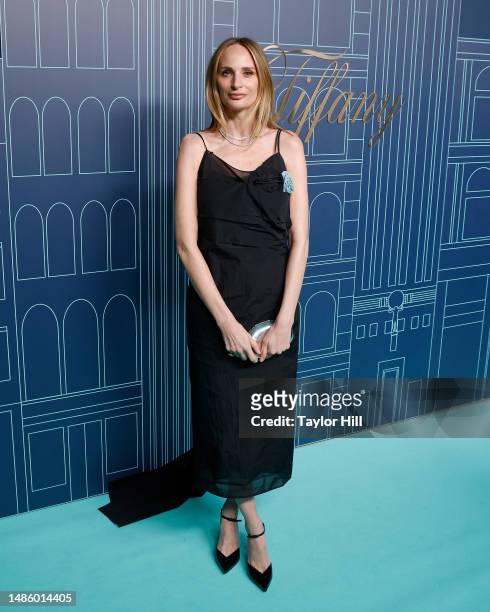 Lauren Santo Domingo attends the reopening of The Landmark at Tiffany & Co 5th Avenue on April 27, 2023 in New York City.