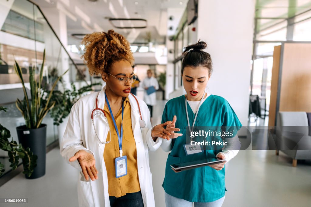Doctors working on the move