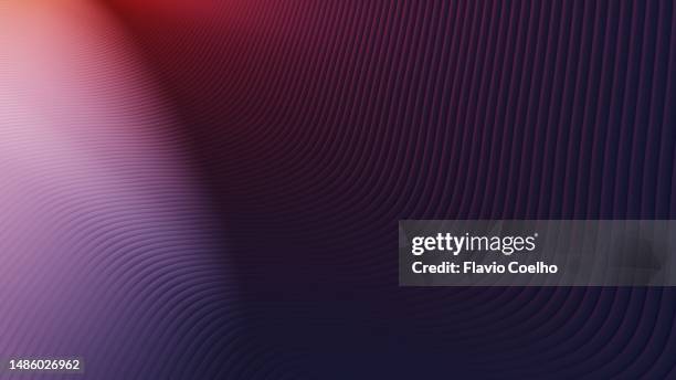 red and purple curved lines background - purple and red stock pictures, royalty-free photos & images