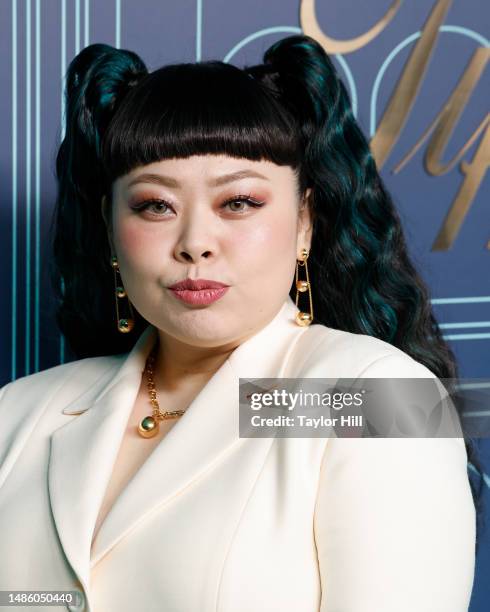 Naomi Watanabe attends the reopening of The Landmark at Tiffany & Co 5th Avenue on April 27, 2023 in New York City.