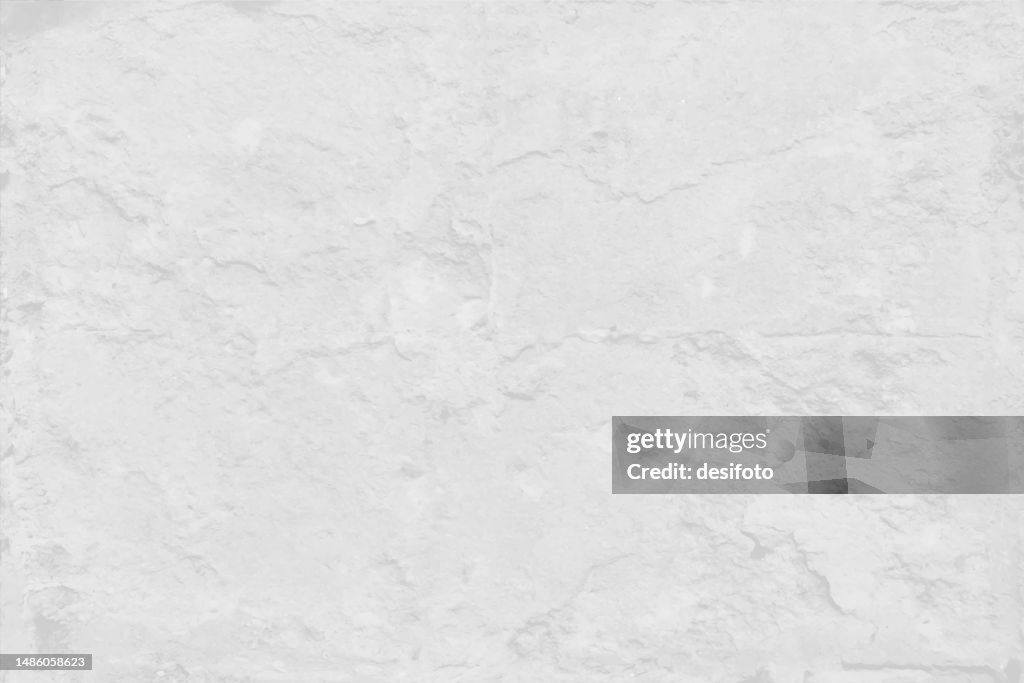 Sehr hellgrauer oder mattweißer Grunge-strukturierter rustikaler Vintage-Vektorhintergrund mit ungleichmäßiger Textur wie Stein- oder Fliesenwand