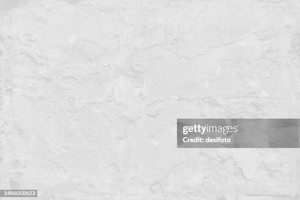 sehr hellgrauer oder mattweißer grunge-strukturierter rustikaler vintage-vektorhintergrund mit ungleichmäßiger textur wie stein- oder fliesenwand - stuck stock-grafiken, -clipart, -cartoons und -symbole