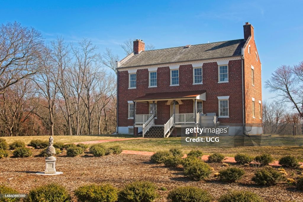 Liberia plantation house in historic Manassas, Virginia