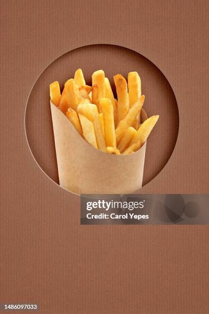 french fries - seamless parchment stock pictures, royalty-free photos & images