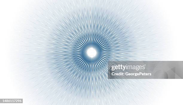 abstract background with radial symmetry - innovation white background stock illustrations