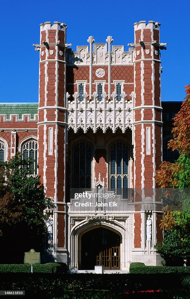 Bazzill Library Bizzell Memorial Library University Of Oklahoma Stockfoto - Getty Images