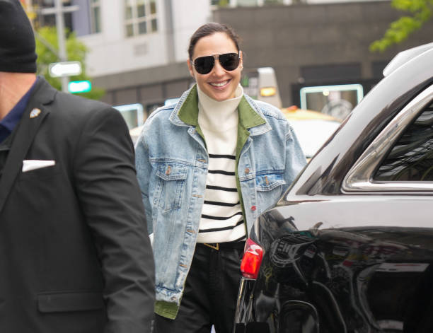 Gal Gadot is seen on April 28, 2023 in New York City.