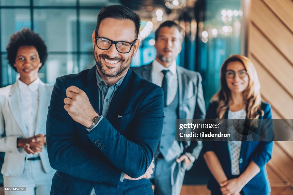 Portrait of Business team