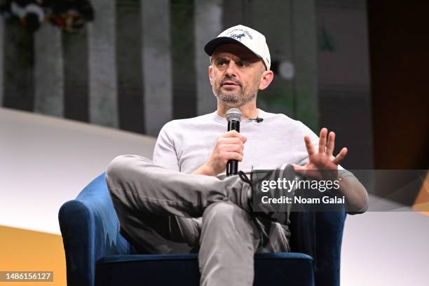 Gary Vaynerchuk speaks at the Global Citizen NOW Summit at The Glasshouse on April 28, 2023 in New York City.
