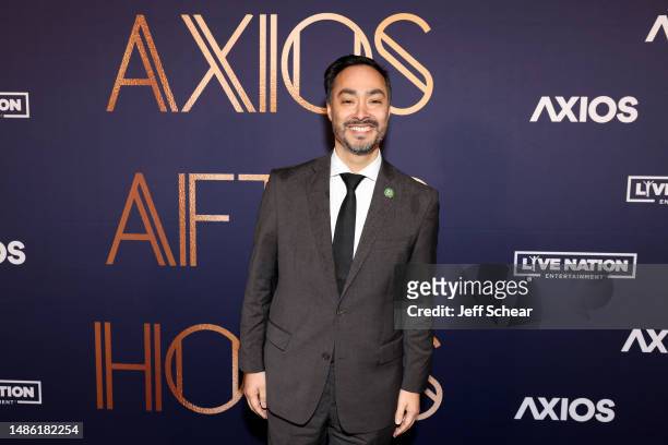 Joaquin Castro attends the Axios After Hours Presented By Live Nation at National Building Museum on April 28, 2023 in Washington, DC.