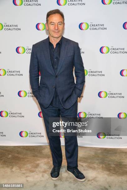 Jason Isaacs attends #RightToBearArts Gala hosted by The Creative Coalition at The Madison Hotel on April 28, 2023 in Washington, DC.