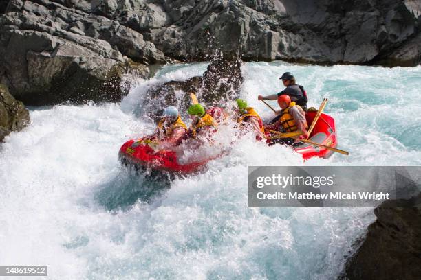 Nz Rib Raft 89 White Water Raft New Zealand Stock Photos, High-Res Pictures, and ...