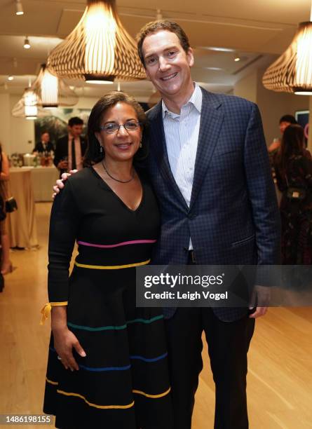 Susan Rice and Ian O. Cameron attend CAA Kickoff Party for The White House Correspondents' Dinner Weekend at The Henri on April 28, 2023 in...