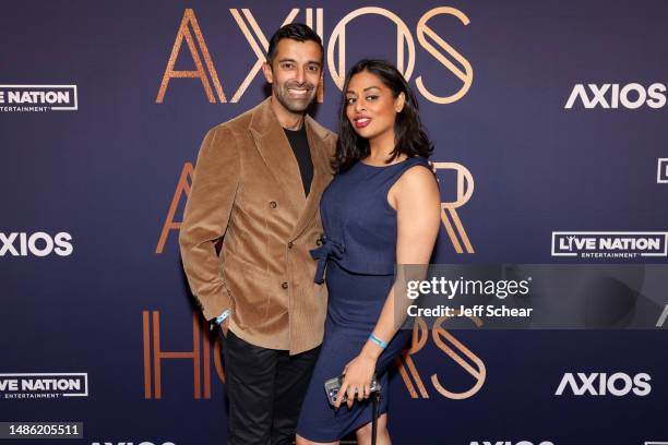 Guests attend the Axios After Hours Presented By Live Nation at National Building Museum on April 28, 2023 in Washington, DC.