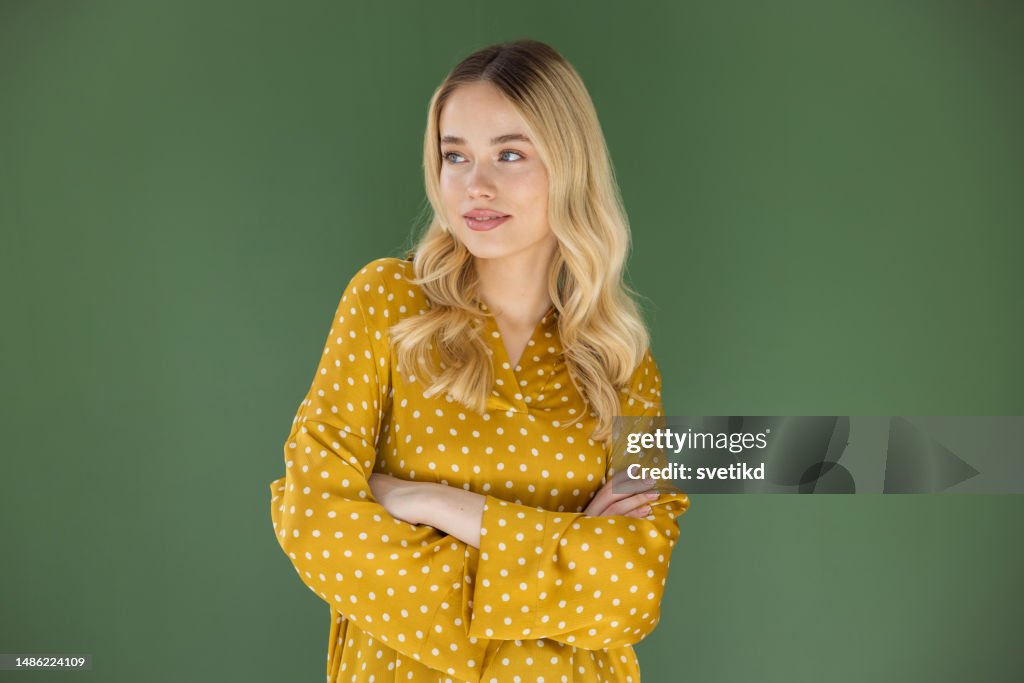 Fashionable young woman