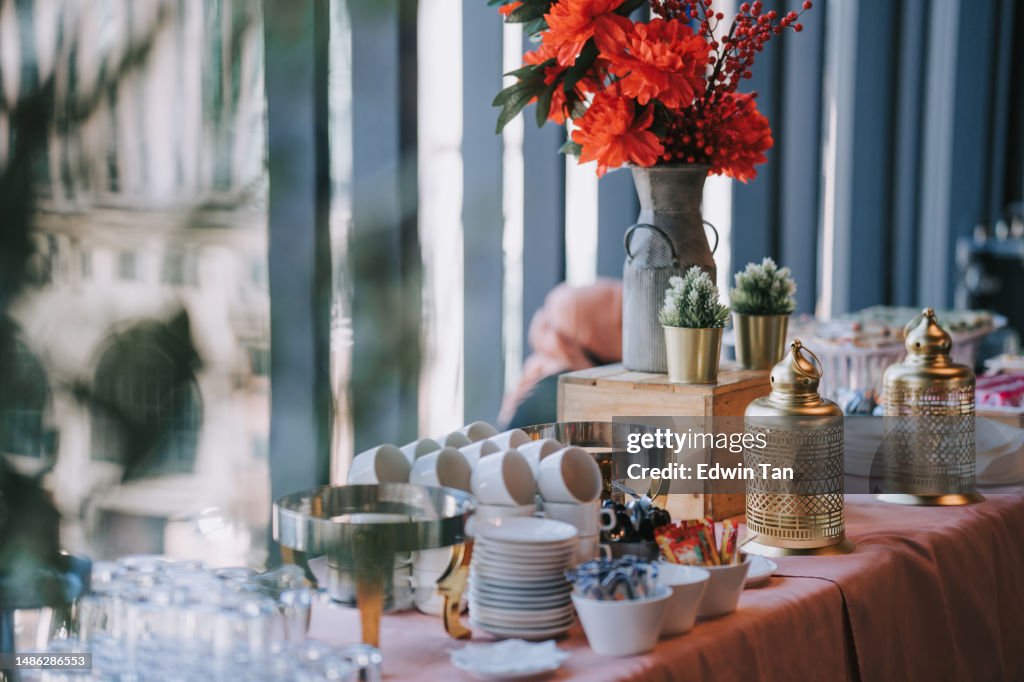 Erfrischungssnack, leichtes Fingerfood und Kaffee im Seminar