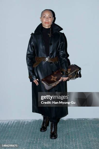 Jada Pinkett Smith attends the Louis Vuitton Pre-Fall 2023 Show on the Jamsugyo Bridge at the Hangang River on April 29, 2023 in Seoul, South Korea.