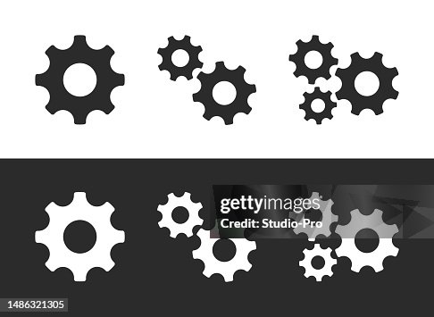Gear icon set. Setting, tool, cog vector template Gear icon set. Setting, tool, cog vector template
