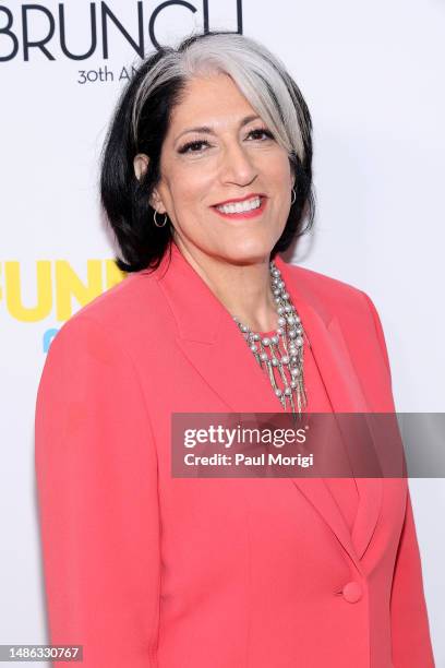 Host Tammy Haddad attends the 30th Anniversary White House Correspondents' Garden Brunch on April 29, 2023 in Washington, DC.