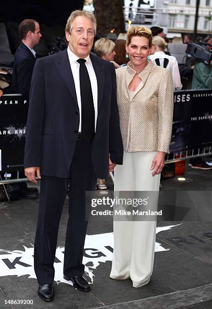 Charles Roven attends the European premiere of "The Dark Knight Rises" at Odeon Leicester Square on July 18, 2012 in London, England.