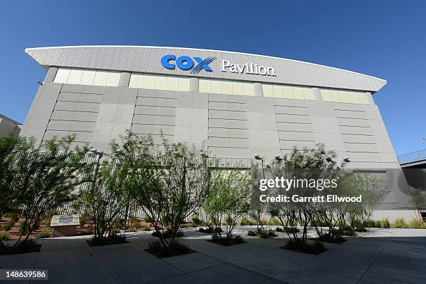 General view of Cox pavilion during NBA Summer League on July 18, 2012 at the Thomas & Mack Center in Las Vegas, Nevada. NOTE TO USER: User expressly...