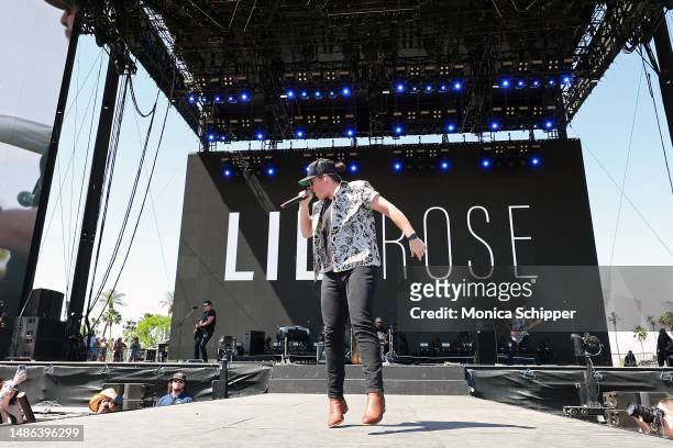 Lily Rose performs onstage during Day 2 of the 2023 Stagecoach Festival on April 29, 2023 in Indio, California.