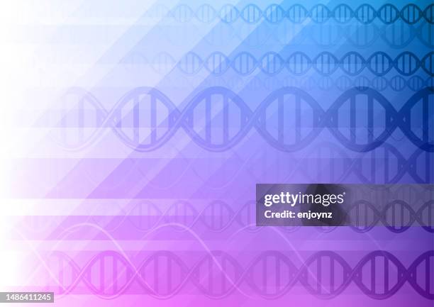 abstract blue dna background - rna stock illustrations