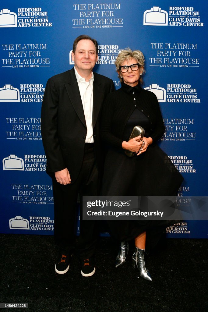 David Solomon and Sarah Long attend as Bedford Playhouse honors Music