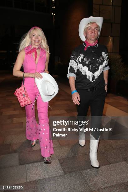 Celebrity Sightings In London - April 29, 2023, Nachrichtenfoto